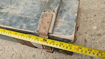 Vojenska drevena krabica bedňa 1. - 9