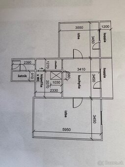 predam 2 izbovy byt 2x loggia - na sidlisku 3 / centrum - 9