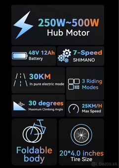 Elektro bicykel OneSport OT10 - 9