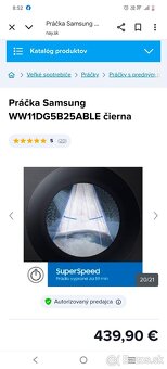 Práčka Samsung - 9