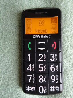 Predám seniorský mobil CPA HALO 2 s nabíjačkou - 9