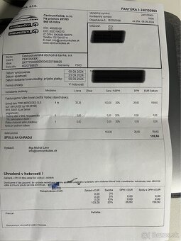 Kolesá Mercedes W166 AMG R19 8.5j x 19 ET59 zimné 255/50 R19 - 9