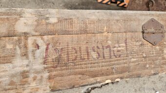 Vojenska drevena krabica bedňa 3. - 9