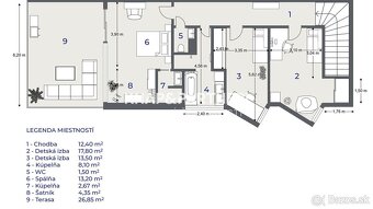 NOVOSTAVBA, AMFIK HOUSE, MEZONETOVÝ 4 IZBOVÝ BYT „C“ S TERAS - 9