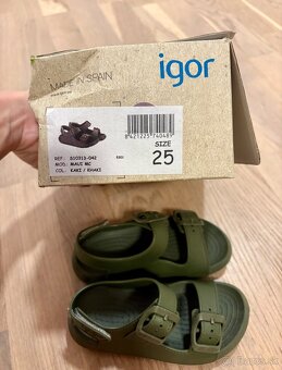 Detské sandále veľkosť 25, zn. Igor (PC: 30€) - 9