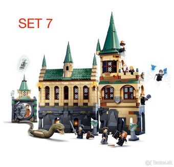 Harry Potter stavebnice 3 + figúrky - typ lego - nové - 9