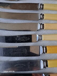 Staré nože ,8ks ENGLAND - 9