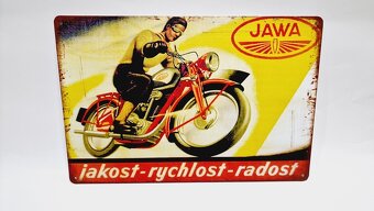 plechové tabule Jawa - 9