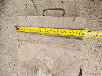 Vojenska drevena krabica bedňa 8. - 9