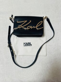 Kožená crossbody zn. KARL LAGERFELD originál - 9