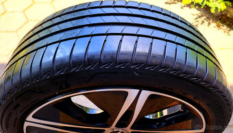 alu R18 5x112 orig. MB B + CLA, senzory, letné pneu 225/45 - 9