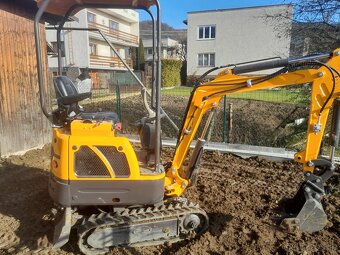 Predám minibager BELGER 1200.01 s motorom KUBOTA + DUMPER - 9