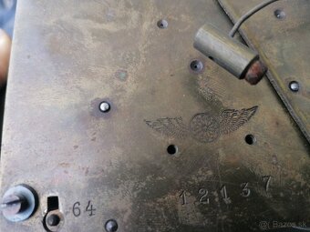 Predám starožitné  2- závažové nástenné hodiny - 9