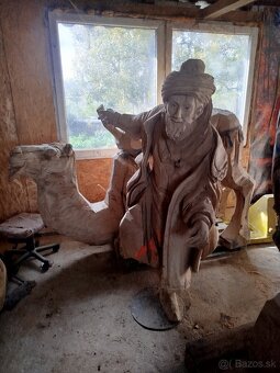 veľký drevený Betlehem - 9