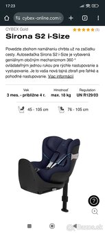Cybex gold sirona S2 - 9