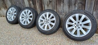 Elektrony 5x112 r17 + zimné pneu 215/55 - 9