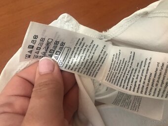 TOMMY HILFIGER originál holografik damske tricko S - 9