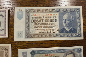 ☀️ BANKOVKY z obdobia SLOVENSKÉHO ŠTÁTU 1939 - 1945 ☀️ - 9