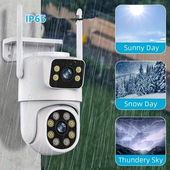 WiFi IP DUAL kamera - Nová v krabici - 9