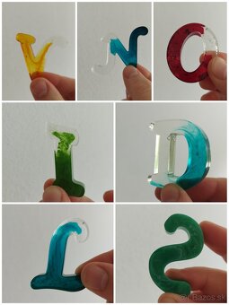 Dekorácie z epoxidovej živice - 9