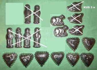 FORMIČKY A VYKRAJOVAČKY, DOBOVÉ na pečenie, pre zberateľov - 9