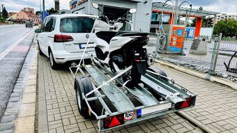 Prívesný vozík na motorku 750kg Agados Kangaro - 9