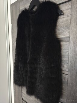 Luxusna vesta norka/liska - 9