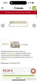 Bellamy Lotta komoda s prebalovacím pultom - 9