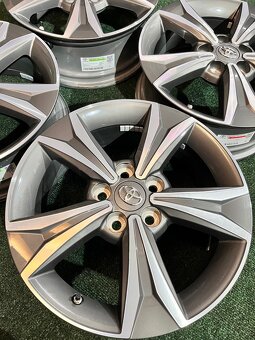 5x114,3 R17 Toyota C-HR - originál alu disky + senzor - TOP - 9