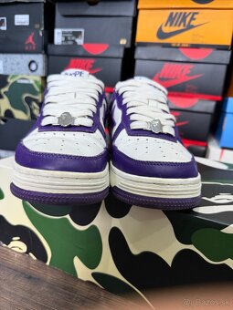 A BATHING APE BAPE STA White Purple (2022) - 9