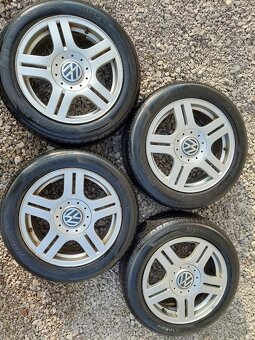 4 kusy 16 DISKY 5x112 R16 6Jx16H2 ET48 originál Skoda octavi - 9