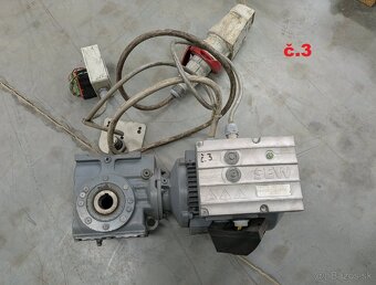 Elektromotory s prevodovkou SEW 3x - 9