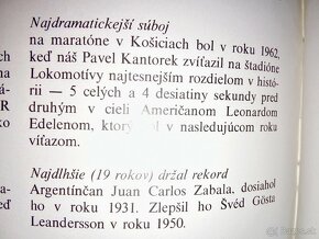 Košický maratón 1924-1985, športová kniha - beh - 9
