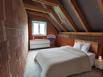REZERVOVANÉ 2 podlažný rod.dom, hrubá stavba, 116m2, pozemok - 9