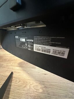 HERNÝ MONITOR AOC FULL HD 144hz - 9