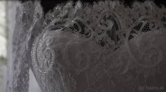 Svadobné šaty na predaj - 9