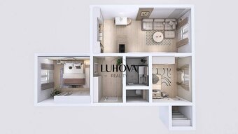 2-izbový byt s možnosťou prerobenia na 3-izbový - 9