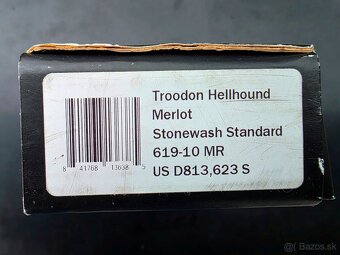 Microtech Troodon Hellhound Merlot - 9