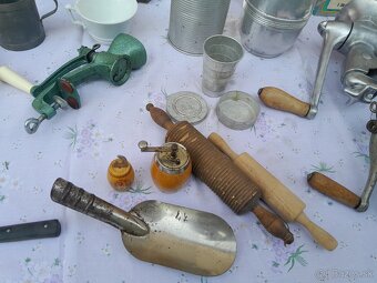 Retro gastro kuchynské a chalupárske naradie. - 9