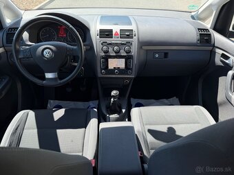 ►VW TOURAN 1,6 MPI FREESTYLE - 75 kW, NAVI, PARK. SENZORY◄ - 9