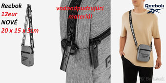 Ruksak Cropp, Taška na plece Reebok, Nákupná džínsová taška - 9