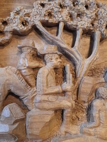 Obraz - drevorezba / Makavijera - wood carving - 9