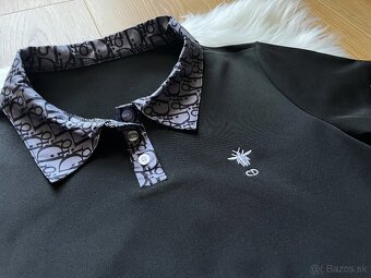 Dior súprava - polokošeľa+sukňa - čierna - 9
