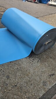Fólia modrá - nová nepoužitá - pevná odolná - 9