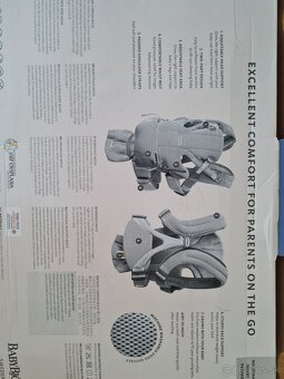 Babybjorn Airy mesh- ergonomický nosič - 9