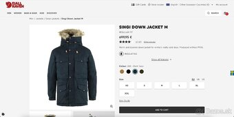 Páperová bunda Fjallraven Singi Down Jacket M - 9