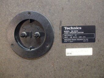 TOP stav VINTAGE reproduktory TECHNICS 48x25x22cm vyr. JAPAN - 9