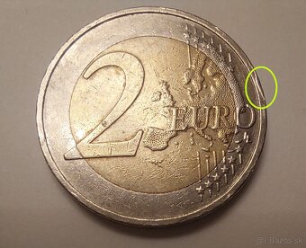 zriedkavé euromince - 9