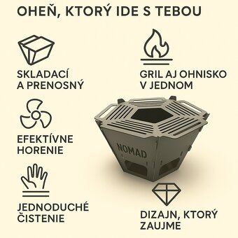 Ohnisko s grilom - 9
