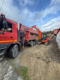 Zemné a výkopové práce - dovoz materiálov - 9